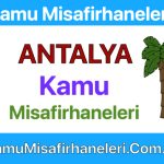 ANTALYA Kamu Misafirhaneleri