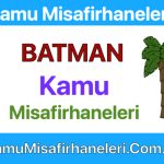 BATMAN Kamu Misafirhaneleri