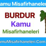 BURDUR Kamu Misafirhaneleri