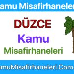 DÜZCE Kamu Misafirhaneleri