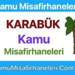 KARABÜK Kamu Misafirhaneleri