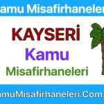 KAYSERİ Kamu Misafirhaneleri