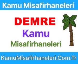 Demre Kamu Misafirhaneleri